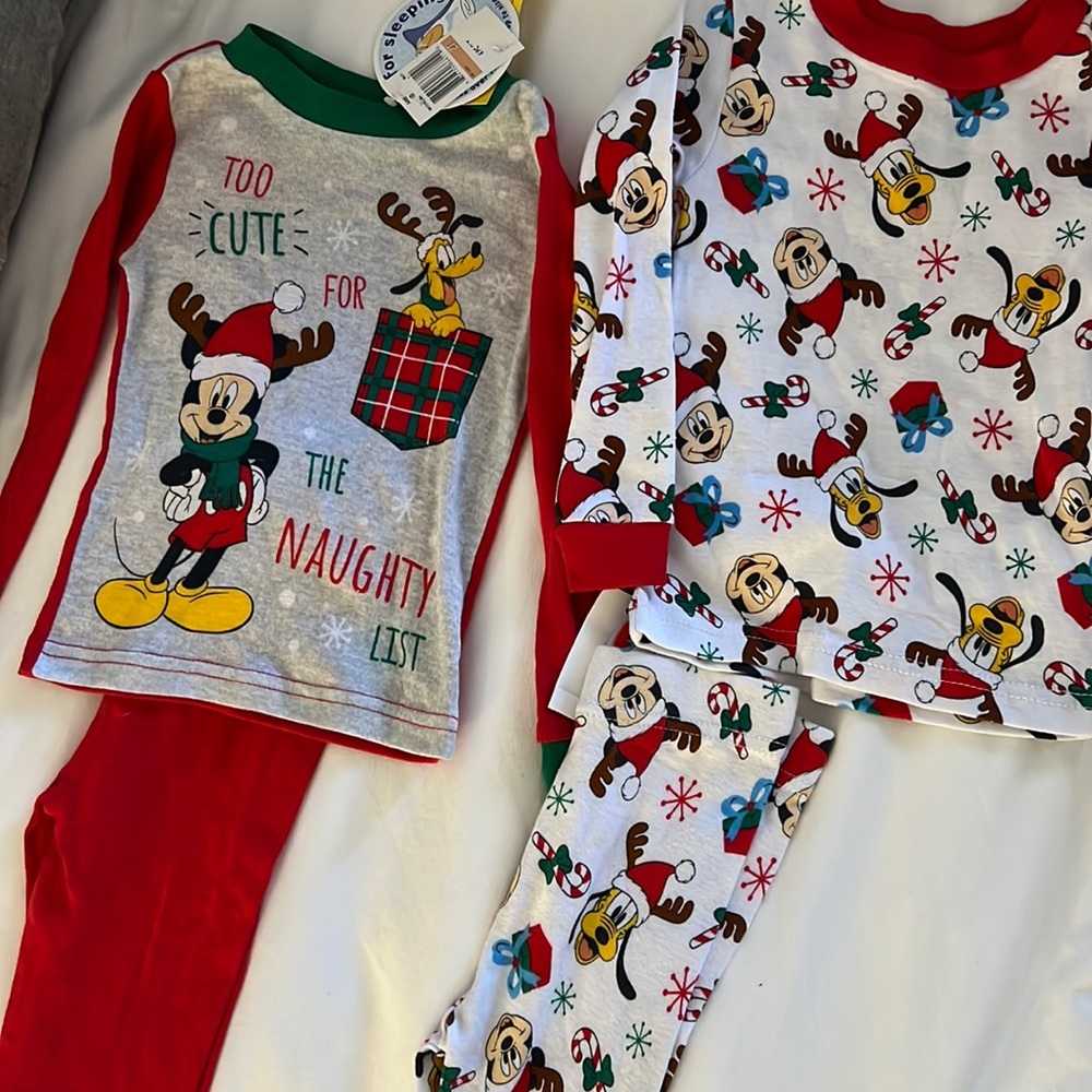 Toddler Disney Christmas pajamas